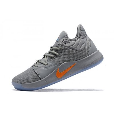 Nike Erkek Pg 3 Wolf Gri / Renkli Spor Ayakkabı Türkiye - AQ1HU3Q4